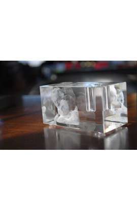 Cube gravé 3D (petit)